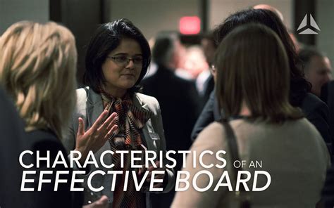 Characteristics Of An Effective Board Vl Winnipeg Chamber Of Commerce