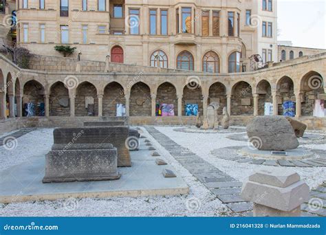 Exhibits Of The Open Air Museum In The Old Town Of Icheri Sheher