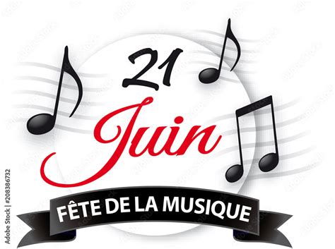Vetor De Picto Fete De La Musique Do Stock Adobe Stock