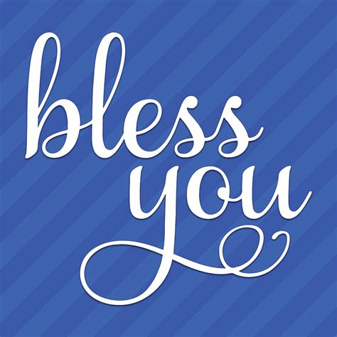 Bless You Vinyl Decal Sticker | Etsy