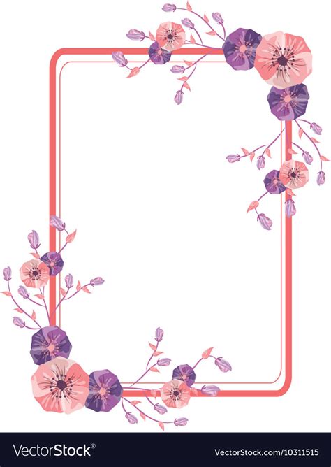 Photo Frame Flawer Free Flower Photo Frame For Photoshop Download