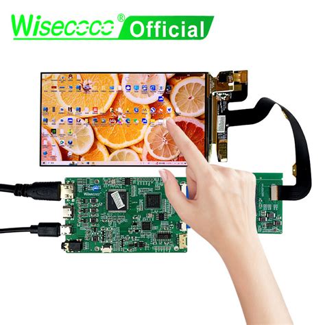 Wisecoco Display Oled Polegada Amoled X Tela De Toque Na