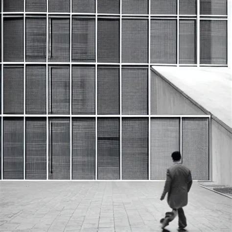 A Man Alone In A City By Tadao Ando Stable Diffusion Openart