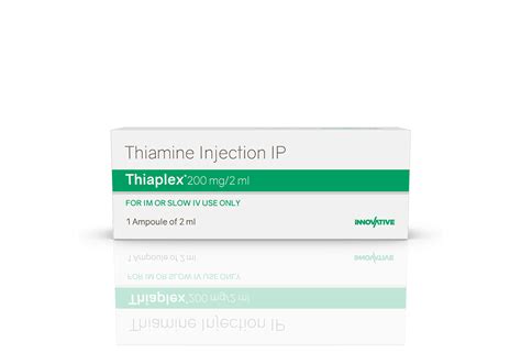 Thiaplex Injection Suppliers In India Innovative Pharma