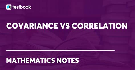 Covariance Vs Correlation Know Differences And Definition Here