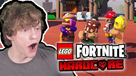 I Survived Lego Fortnite Hardcore For Now Youtube