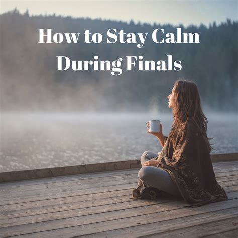 How To Stay Calm During Finals Pacer Times