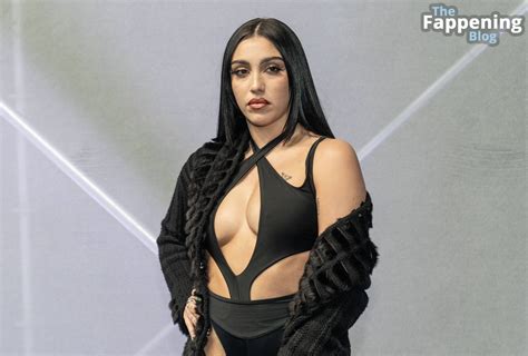 Lourdes Leon Shows Off Her Sexy Tits The Mugler H M Global Launch Event