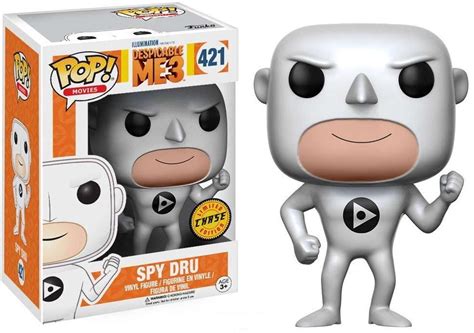 Despicable Me Funko Pop Movies Spy Dru Vinyl Figure White Chase