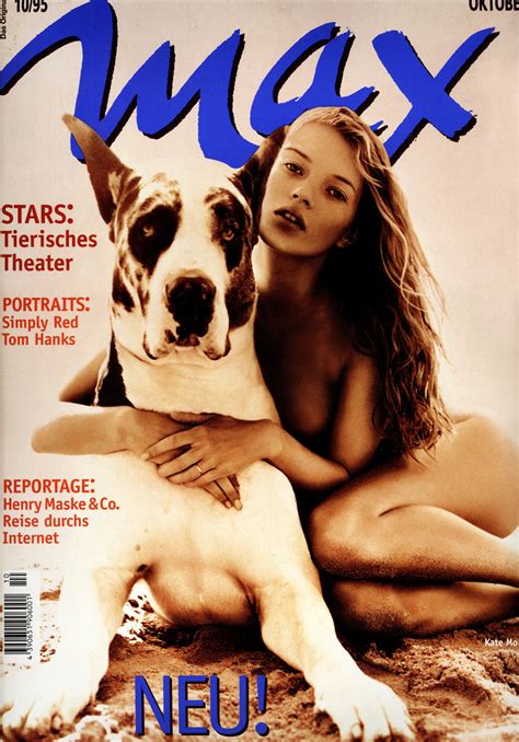 Magazine Max Germany Year 1995 Models Kate Moss Kate Moss Glen