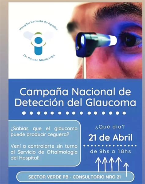 Jornada De Atención Para La Detección Del Glaucoma Consulta Sin Turno