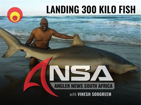 Landing 300 Kilo Fish Jace Govenders Guide Angler News South Africa