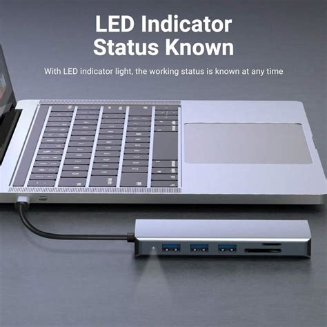 In Usb C Hub Laptop Docking Station Usb Type C Dock With K Dual