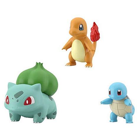 Bandai Pokemon Scale World Kanto Edition Charmander And Squirtle