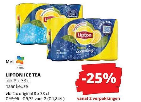 Lipton Ice Tea Promotie Bij Spar