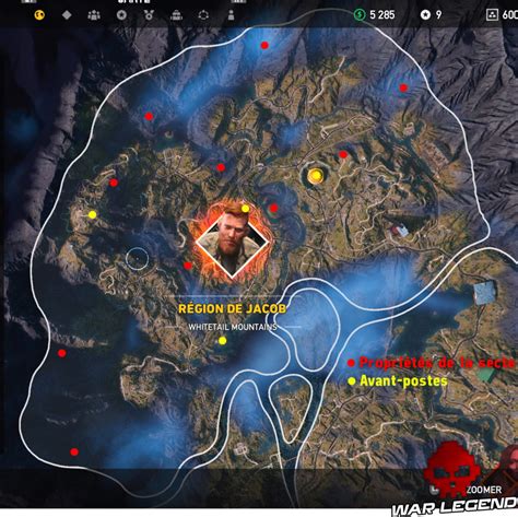 Guide Far Cry Les Emplacements Des Avant Postes Et Propri T S De La