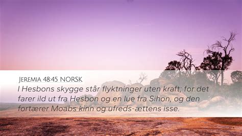 Jeremia Norsk Desktop Wallpaper I Hesbons Skygge St R