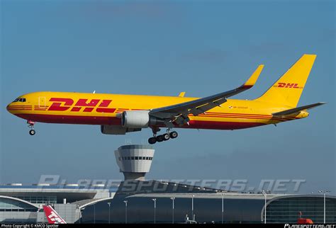 HP 3310DAE DHL Aviation Boeing 767 304ER BCF WL Photo By KMCO Spotter