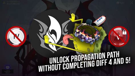 How I Unlock Propagation Path Without Clearing Diff 4 And Diff 5