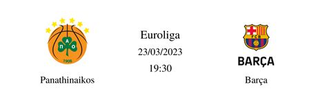 Apuestas Panathinaikos vs Barça pronóstico y las mejores cuotas