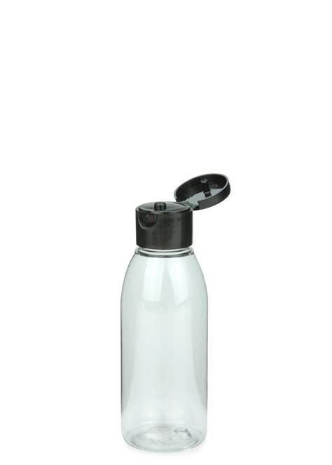 Recycling Pet Bottle Rigoletto Ml Clear With Flip Top Screw Cap