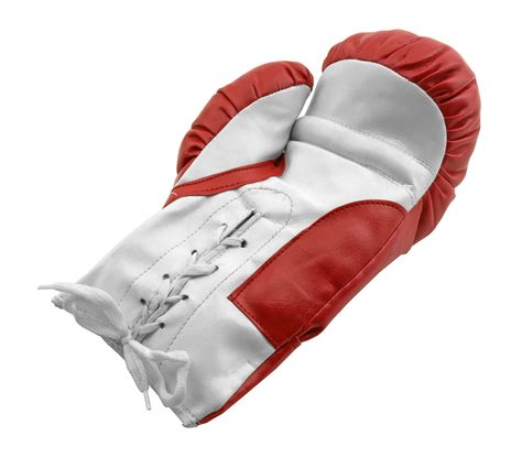 Oz Traditional Red Boxing Gloves Last Punch