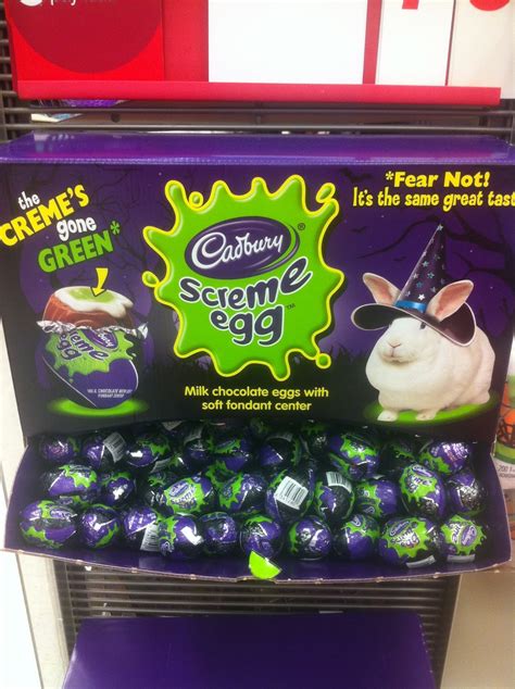 Crazy Cozads Halloween Candy Review Cadbury Screme Eggs