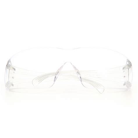 3m Safety Glasses Anti Fog Anti Scratch No Foam Lining Wraparound Frame Frameless Clear