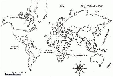 Mapas Para Colorir