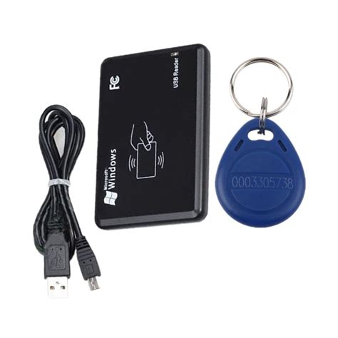 Khz Em Usb Rfid Id Card Reader Proximity Cable Ic Key Tags