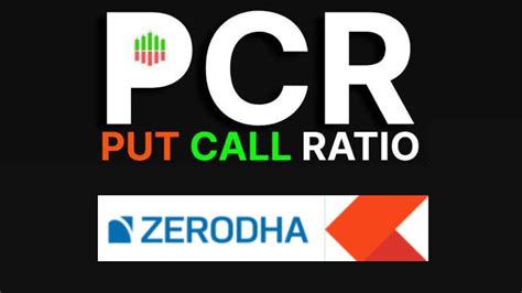 How To Check Put Call Ratio Pcr In Zerodha Mobile App Pcr On