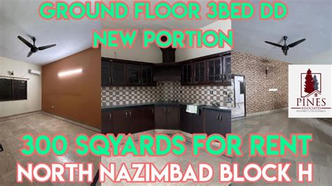 New Portion Bed Dd Ground Floor Rent North Nazimabad Block H