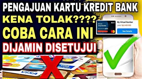 Solusi Pengajuan Kartu Kredit Ditolak Coba Cara Ini Maka Pengajuan