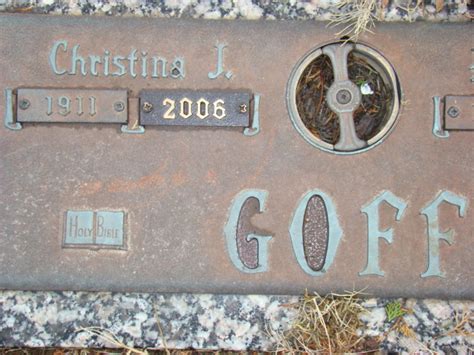 Christina Jane Fowler Goff 1911 2006 Homenaje De Find A Grave