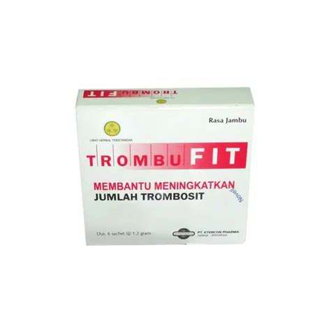 Trombufit Powder Sachet G Kegunaan Efek Samping Dosis Dan