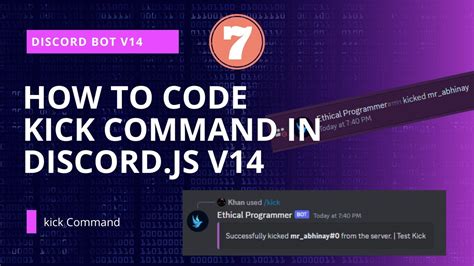 Mastering Discord Js V14 Creating A Powerful Kick Command Tutorial