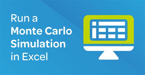 How To Run A Monte Carlo Simulation In Excel 5 Key Steps