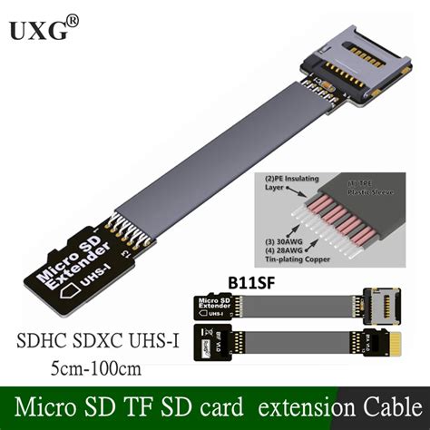 M Le Femelle C Ble D Extension Fpc Lecteur De Carte Cm Cm Cm Cm