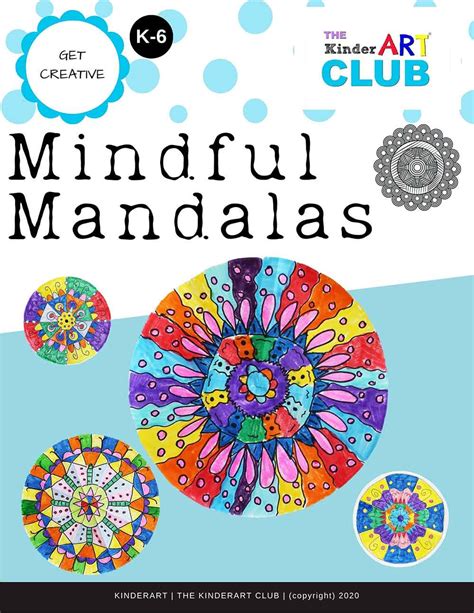 Lesson Mindful Mandalas The Kinderart Club