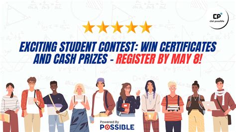 Exciting Student Contest Win Certificates And Cash Prizes Register