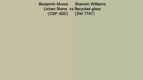 Benjamin Moore Lichen Stone Csp Vs Sherwin Williams Recycled