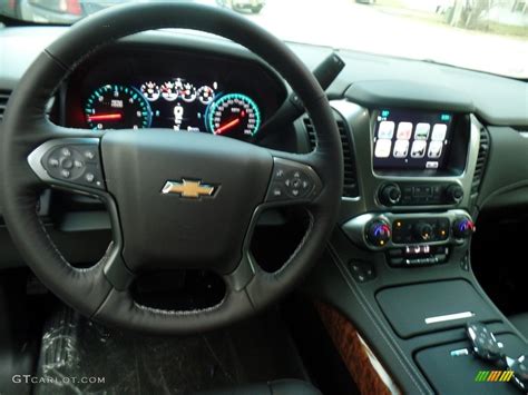 2018 Chevrolet Tahoe Premier 4WD Jet Black Dashboard Photo #124297056 ...