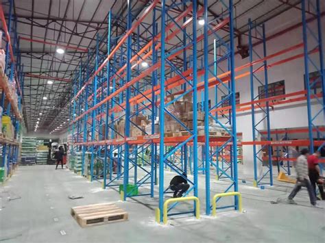 China Factory Made Fast Assembled Pallet Rack With Step Beam Teardrop