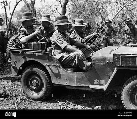 General Slim Commander Of The British Fourteenth Army In Burma In World