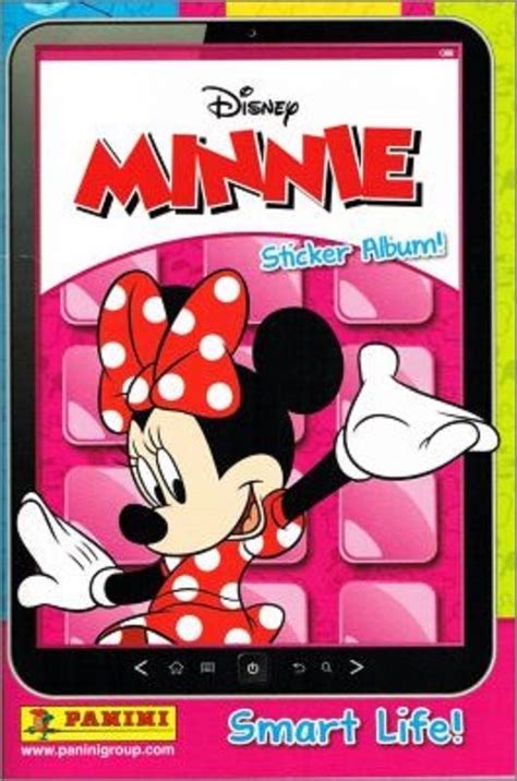 Disney Minnie Mouse Panini Sticker Album Book Packs Of Stickers