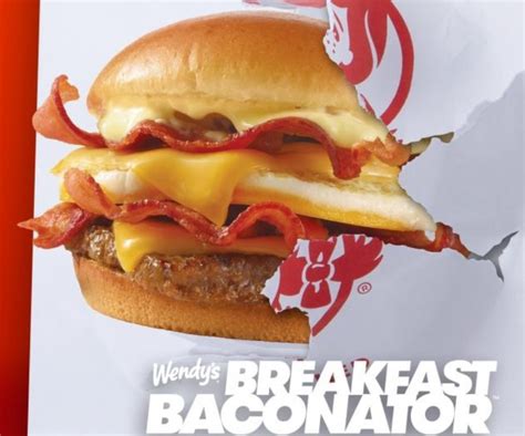 Wendy's Offers Free Breakfast Baconator With Any App Purchase - The Fast Food Post