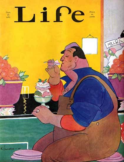 The Sundae Life Humor Magazine 1930 09 26 Copyright Mad Men Art