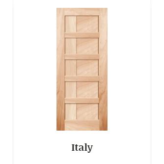 Solid Wood Panel Door - Italy | Shopee Philippines