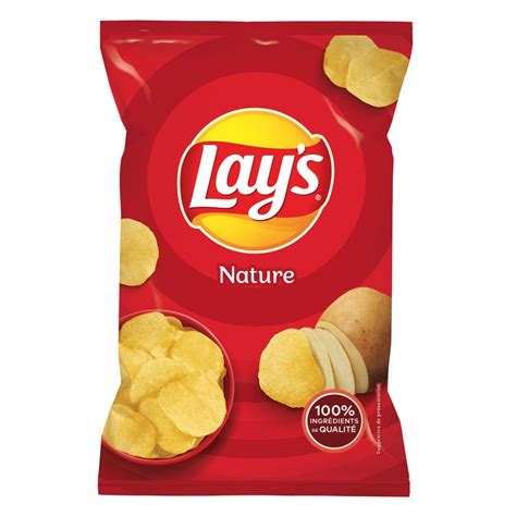 Paquet De Chips Lays Nature Lot De 20 Sachets De 45 G Pas Cher