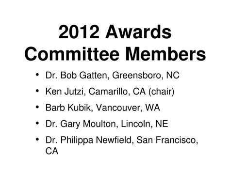 awards  ceremony powerpoint